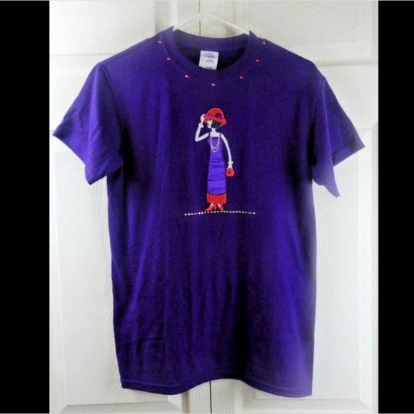 Red Hat Lady Gildan T-Shirt Size S - Picture 14 of 16
